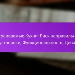 Встраиваемые Кухни: Риск неправильной установки, Функциональность, Цена
