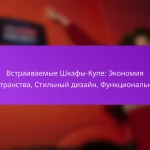 Встраиваемые Шкафы-Купе: Экономия пространства, Стильный дизайн, Функциональность